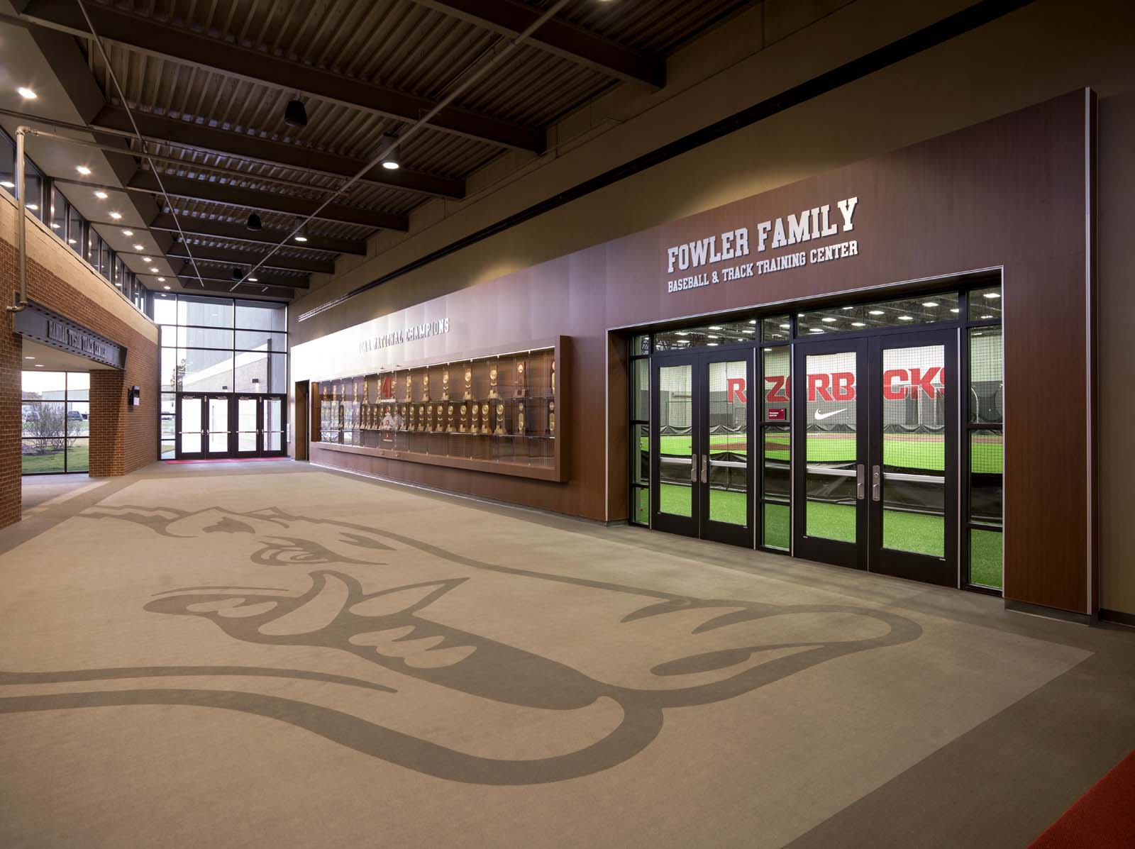 Baseball and Track Practice Facility University of Arkansas