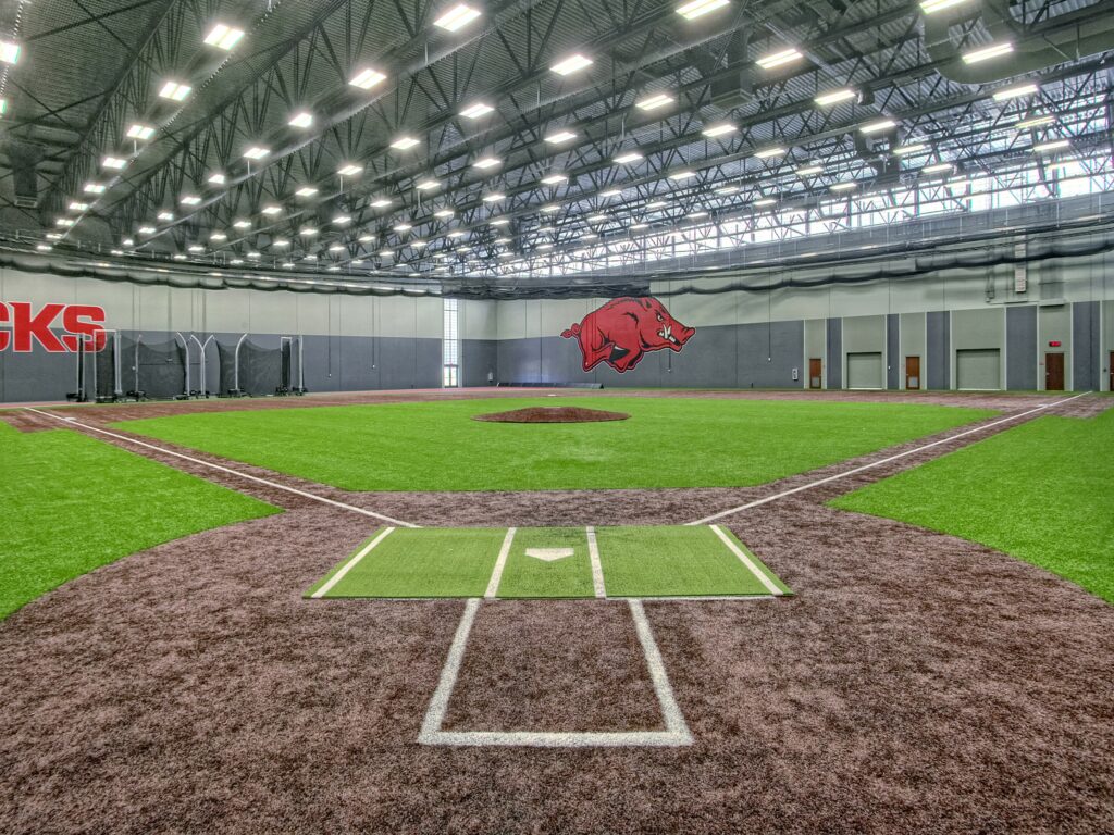 Baseball and Track Practice Facility University of Arkansas